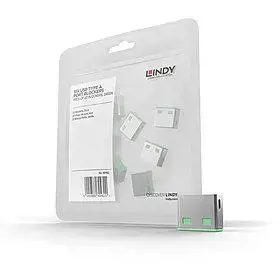 USB PRIEVADO BLOKATORIUS 10 VNT. / ŽALIAS 40461 LINDY