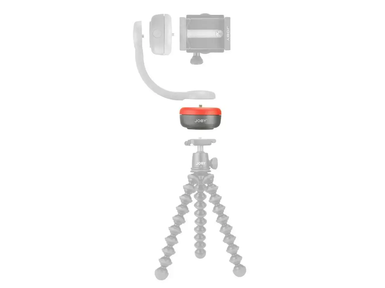 "Joby Spin" telefono laikiklio rinkinys