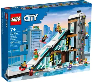 LEGO CITY 60366 SLIDINĖJIMO IR LAIPIOJIMO CENTRAS