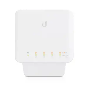 UBIQUITI USW-Flex Ubiquiti USW-Flex 5 x Gigabit UniFi komutatorius (1x PoE įėjimas, 4x PoE+/48V PoE išėjimas 46W)