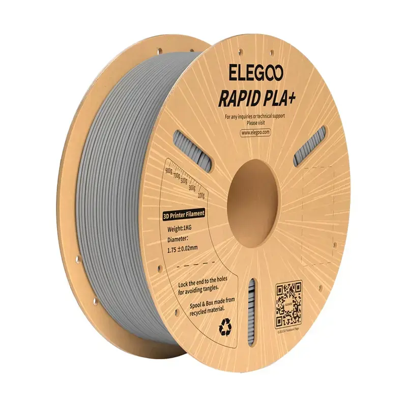 ELEGOO Rapid PLA+ Filament (Gray)