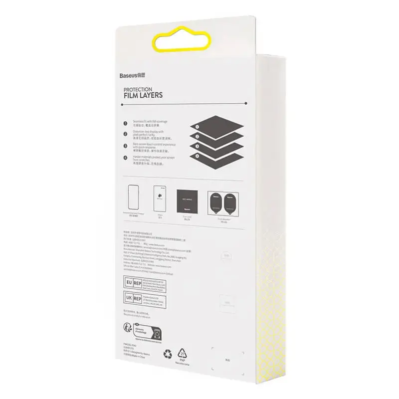 "Realme GT2 Master Explorer Edition" grūdinto stiklo ekrano apsauga "Baseus