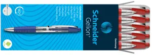 Automatinis rašiklis SCHNEIDER GELION 1, 0,7/0,4 mm., raudona