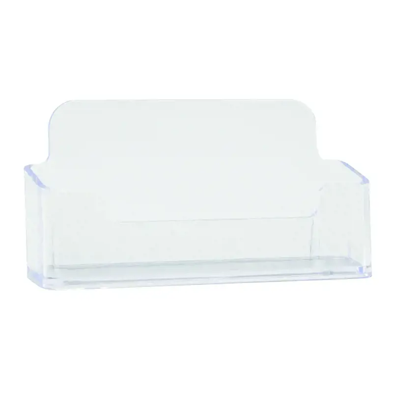 Vizitinių kortelių dėklas BNT 48 x 96 x 27 mm, skaidrus