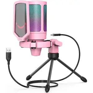 FIFINE A6VP RGB Pink Microphone