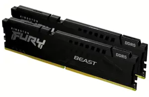 KINGSTON 64GB 6000MT/S DDR5 CL36 DIMM (KIT OF 2) FURY BEAST BLACK