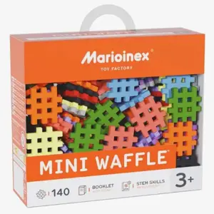 Marioinex Mini Waffle Building Blocks Set 1, 140 pieces