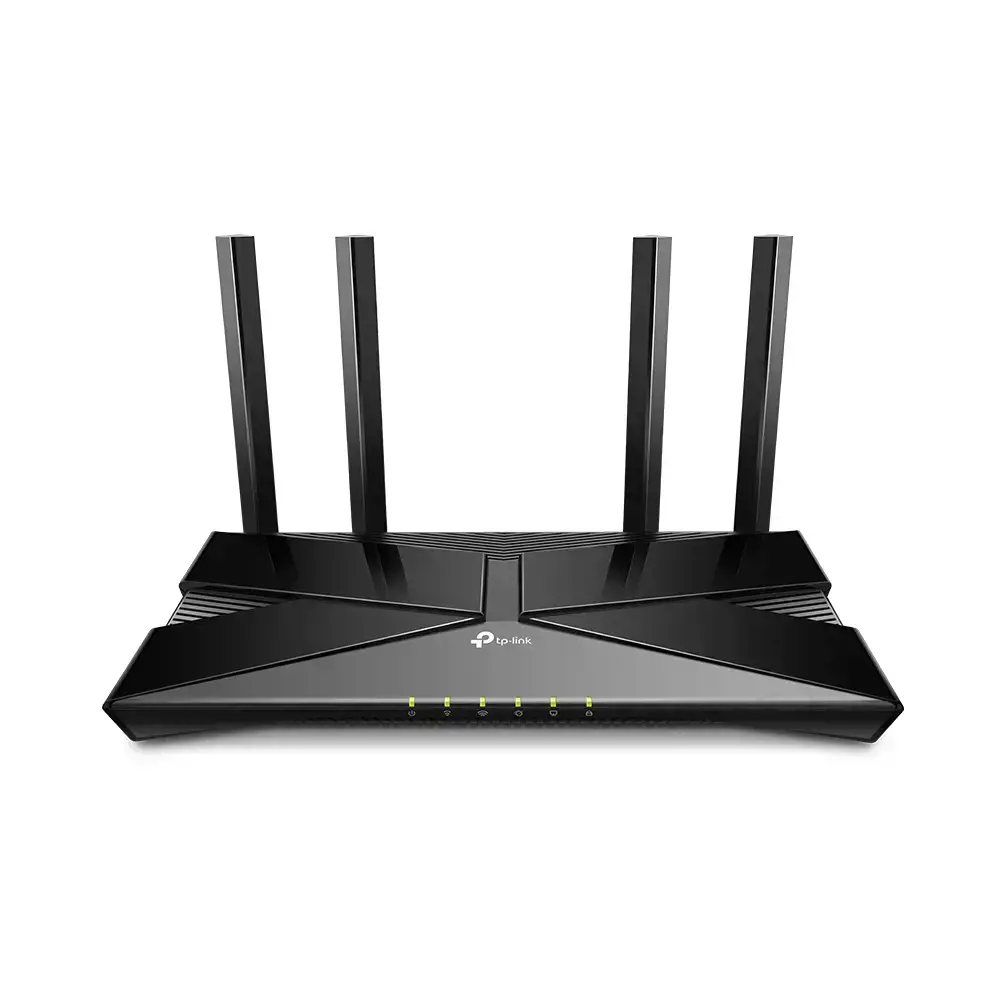 TP-Link AX1500 "Wi-Fi 6" maršrutizatorius, "Wi-Fi 6" (802.11ax), dviejų dažnių (2,4 GHz / 5 GHz), Ethernet LAN, juodas, stalinis maršrutizatorius