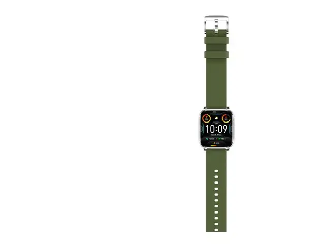 myPhone Watch Pastel | Smart watch | AMOLED | 1.75" | Waterproof | Silver Green