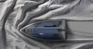 Tefal Express Steam FV2837, Dry & Steam iron, Cerilium soleplate, 1.9 m, 165 g/min, Blue, Grey, White, 35 g/min