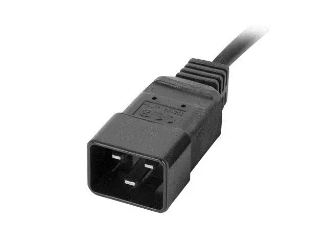 LANBERG maitinimo paskirstymo blokas PDU 19 1U 16A 8x IEC C13 lizdai 2m juodos spalvos C20