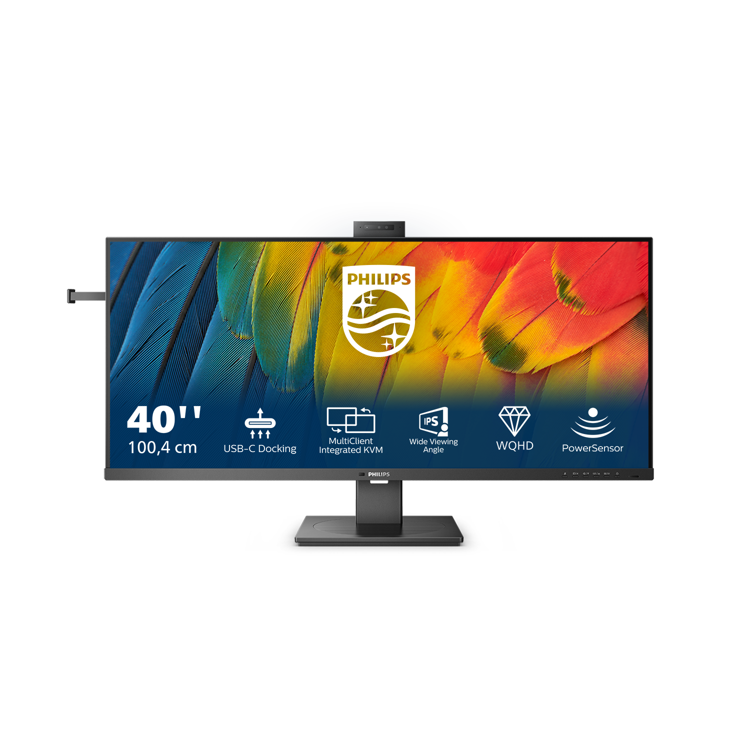 Monitorius PHILIPS 40inch 3440x1440 IPS Flat Monitor