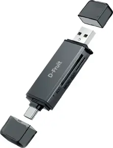 D-Fruit memory card reader USB-C/USB-A DF188