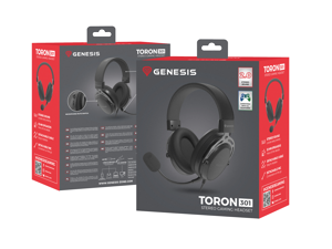 Genesis | Gaming Headset | Toron 301 | Wired | Over-Ear | Microphone | Black