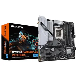 Mainboard GIGABYTE Intel B760 Express LGA1700 Micro-ATX Memory DDR4 Memory slots 4 2xPCI-Express 3.…