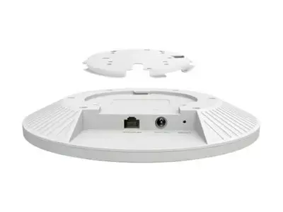 "TP-Link AX5400" lubinis "WiFi" prieigos taškas, 5400 Mbit/s, 574 Mbit/s, 4804 Mbit/s, 2500 Mbit/s, 2,4-5 GHz, IEEE 802.11a, IEEE 802.11ac, IEEE 802.11ax, IEEE 802.11b, IEEE 802.11g, IEEE 802.11n