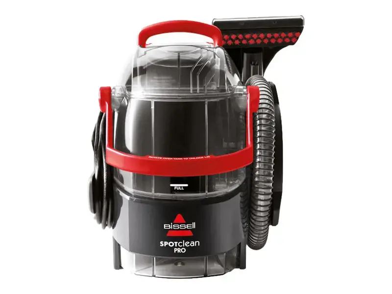 "Bissell" dėmių valytuvas "SpotClean Pro" su laidu, rankinis, plovimo funkcija, 750 W, raudonas / titano spalvos, 24 mėn. garantija