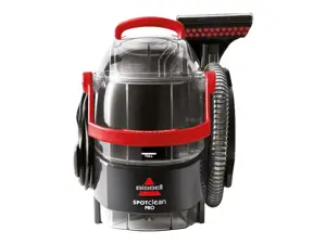 "Bissell" dėmių valytuvas "SpotClean Pro" su laidu, rankinis, plovimo funkcija, 750 W, raudonas / titano spalvos, 24 mėn. garantija