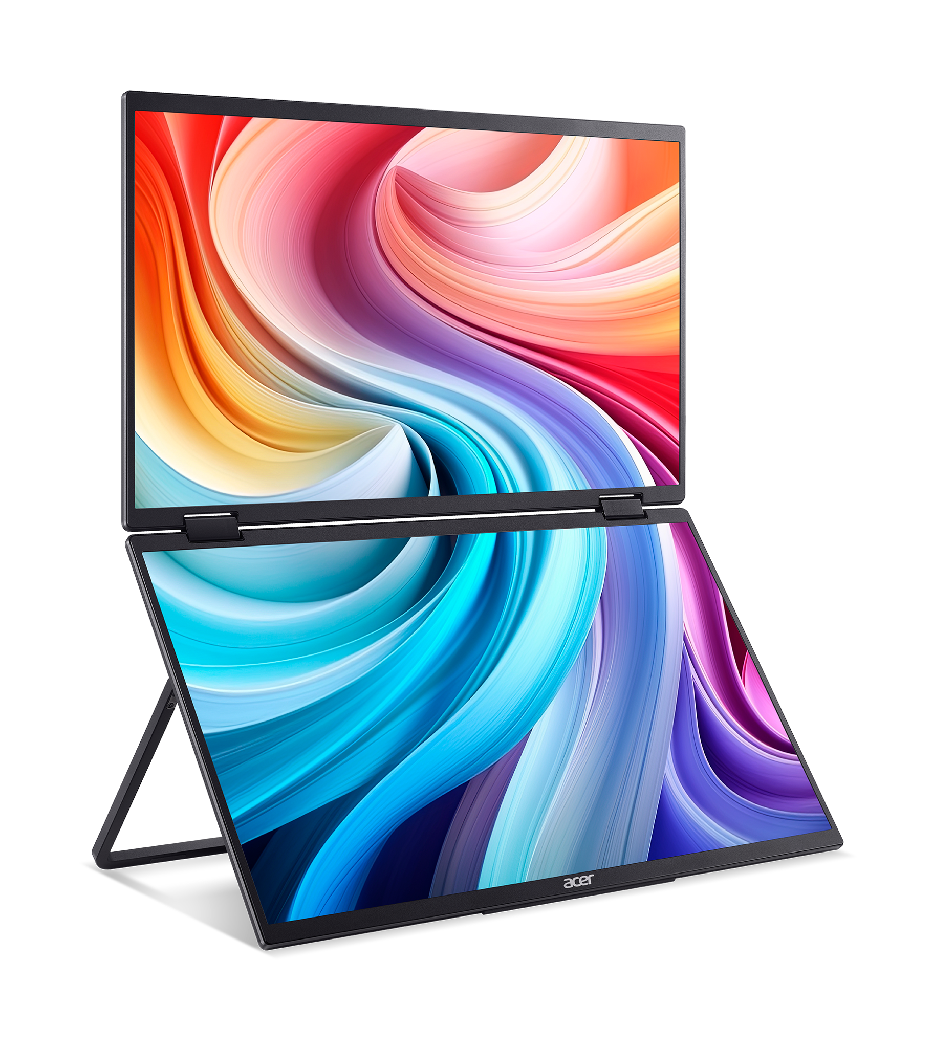 Acer | PD163QBMIUUX PD3 Series | 16 " | IPS | 16:9 | 60 Hz | 8 ms | 2x1920 x 1080 pixels | 250 cd/m² | HDMI ports quantity 1 | Black