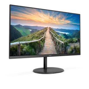 Monitorius AOC V4 Q24V4EA, 60.5 cm (23.8"), 2560 x 1440 pixels, 2K Ultra HD, LED, 4 ms, Black