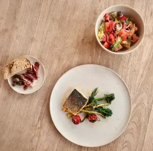 Lėkštė Sandstorm, akmens masė, D 27 cm, H 2,8 cm, vnt