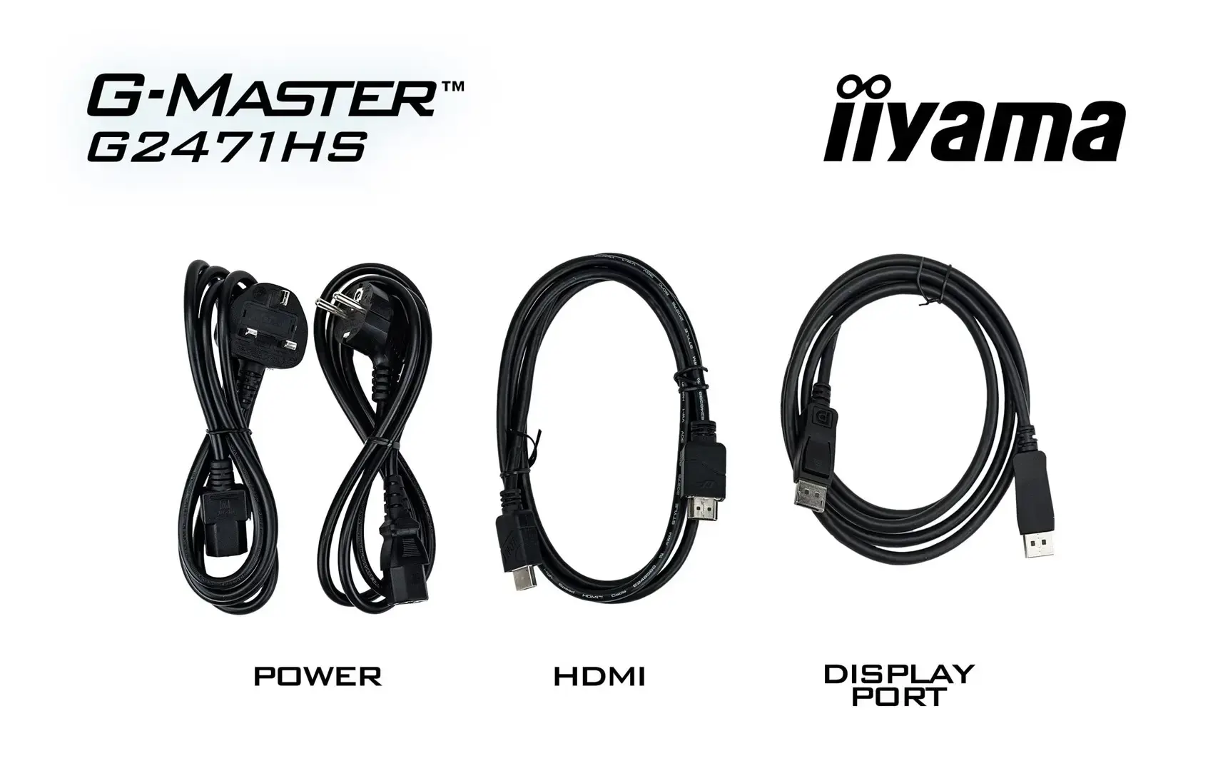 iiyama G-MASTER G2471HS-B1 computer monitor 60.5 cm (23.8") 1920 x 1080 pixels Full HD Black