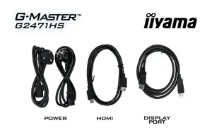 iiyama G-MASTER G2471HS-B1 computer monitor 60.5 cm (23.8") 1920 x 1080 pixels Full HD Black