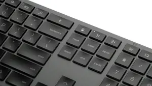 HP 975 USB + BT dviejų režimų belaidė klaviatūra - EURO