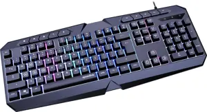 Speedlink keyboard Ludicium RGB Rainbow US (SL-670004-BK-US)