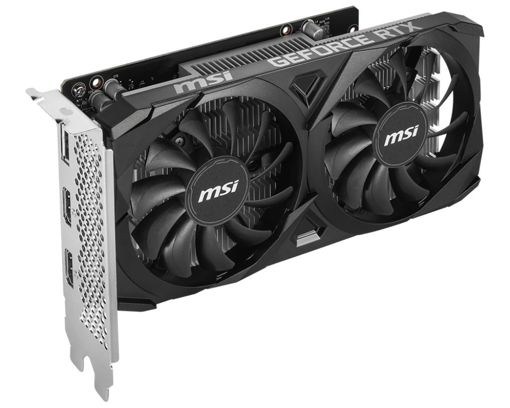 Vaizdo plokštė MSI GeForce RTX 3050 6 GB, GDDR6, V812-055R