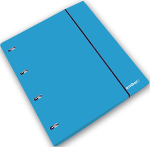 A4 Ringbinder 4R Ref+Div Ambar school