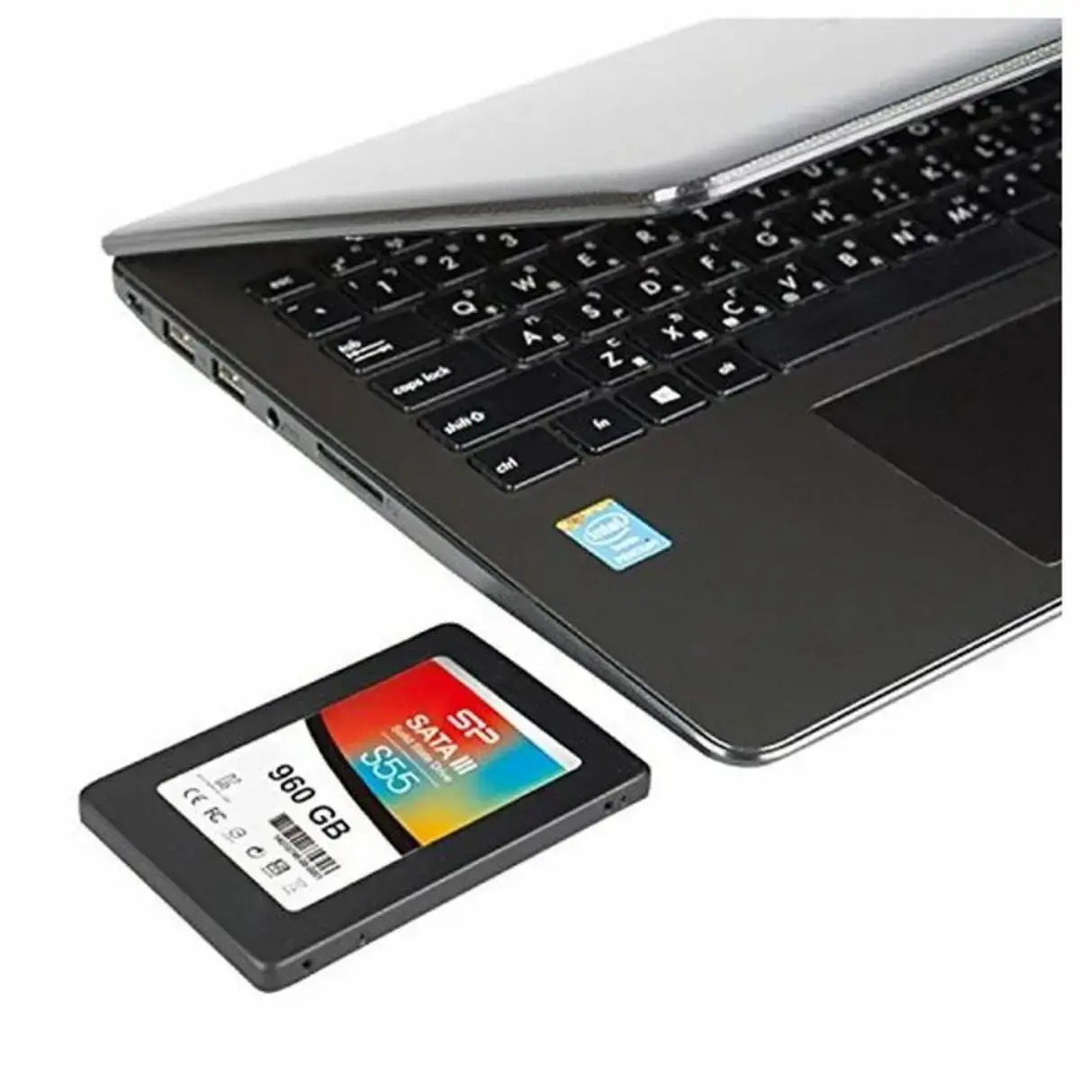 SSD diskas SILICON POWER Slim S55 960 GB, 2.5", SATA 6Gb/s