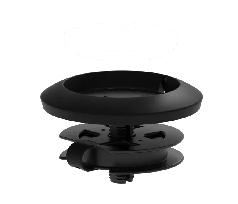 "Logitech Mic Pod Mount", laikiklių rinkinys, "Logitech", "Rally Mic Pod", grafitinis, 2,5 cm, 6,5 cm