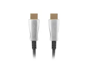 LANBERG HDMI v2.0 M/M kabelis 100 m optinis AOC juodas