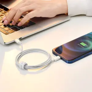 "Baseus Superior" USB - "Lightning" laidas 2,4A 1 m, baltas ( baltas)