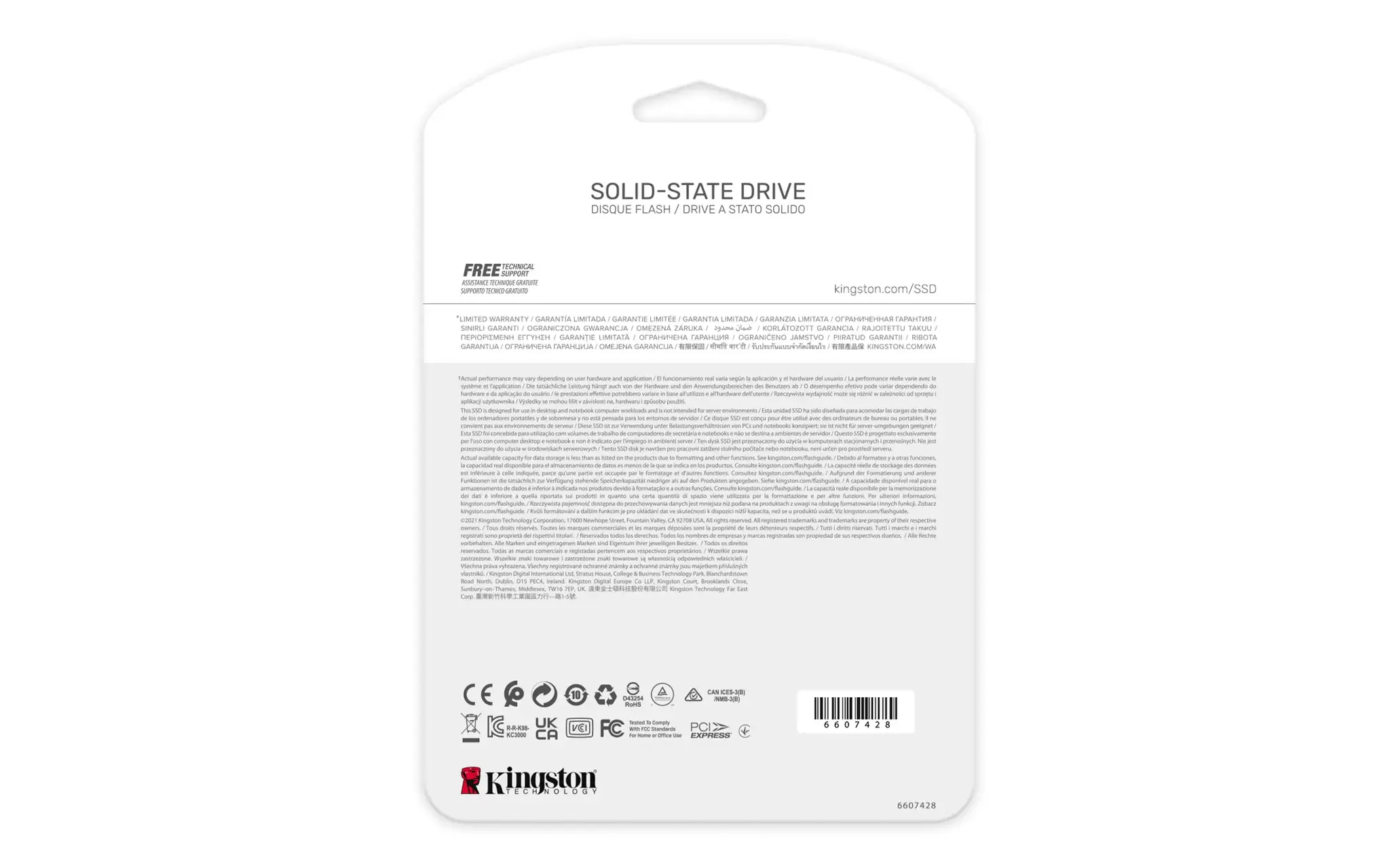 SSD diskas KINGSTON KC3000 2 TB, M.2 2280, PCIe 4.0 (NVMe)