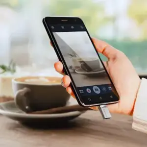 TRANSCEND 128GB USB3.0 Pen Drive OTG Type A&C Silver