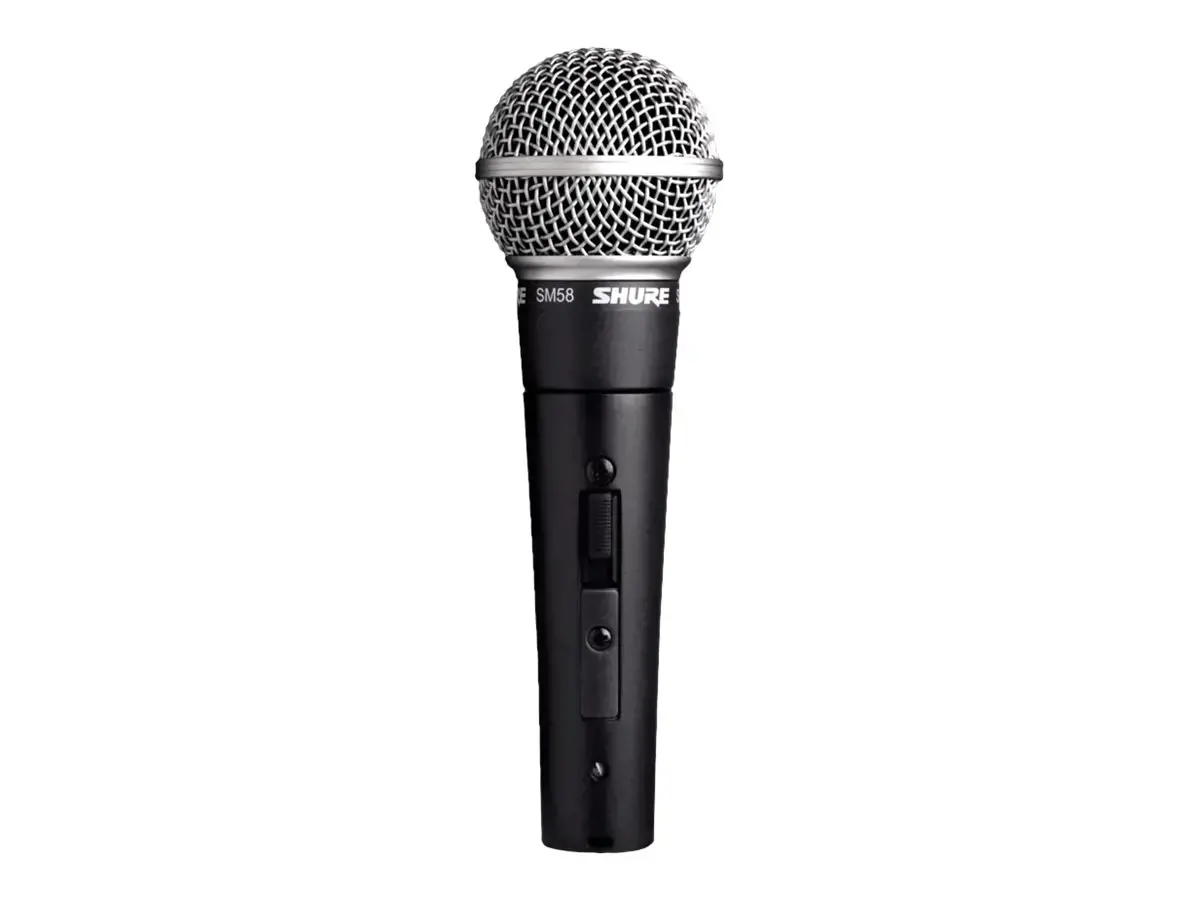 "Shure" SM58 juodas studijinis mikrofonas
