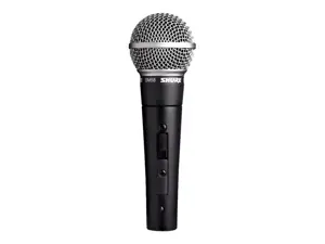 "Shure" SM58 juodas studijinis mikrofonas