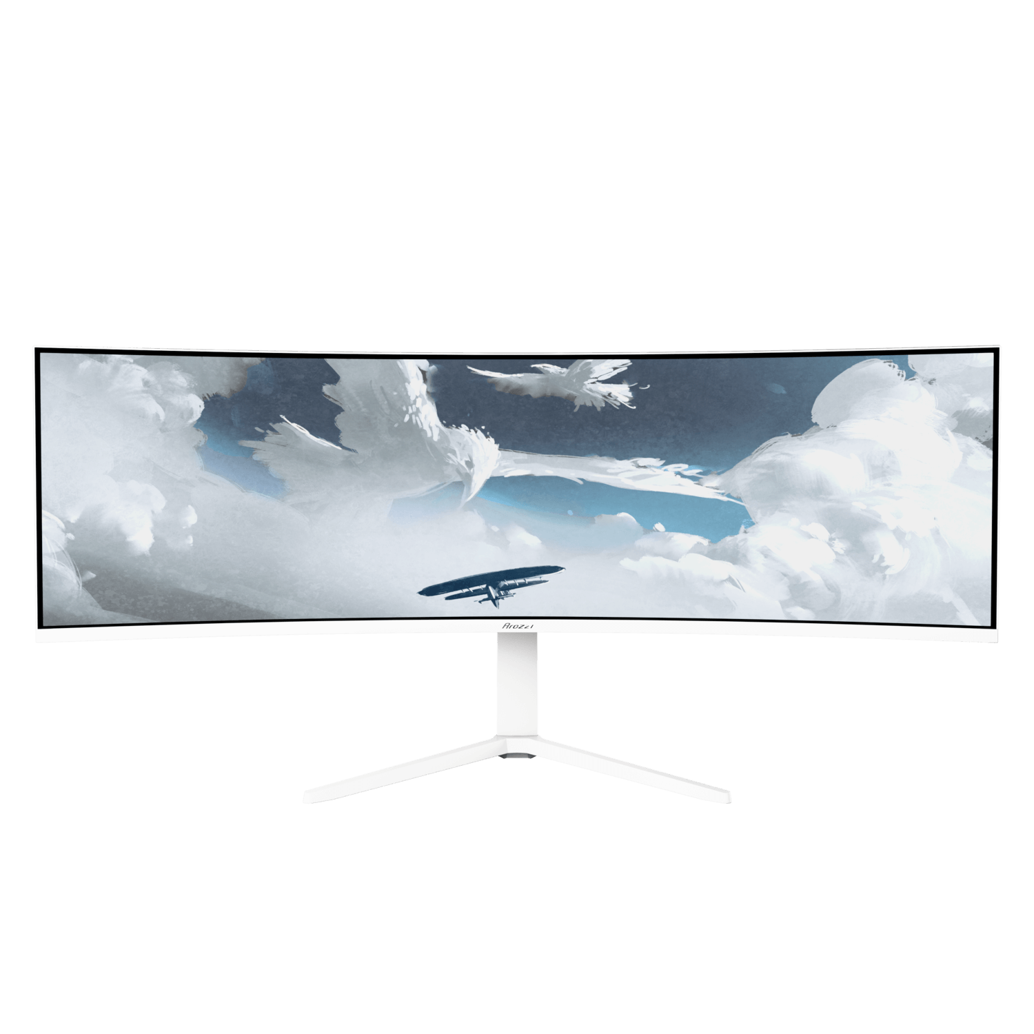 Arozzi Nova | 49 " | VA | 32:9 | 165 Hz | 4 ms | 5120 x 1440 pixels | 350 cd/m² | HDMI ports quantity 2 | White