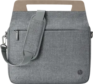 "HP Renew 14 Grey Slim Briefcase", Viršutinio dėklo krepšys, 35,6 cm (14"), diržas per petį, 380 g