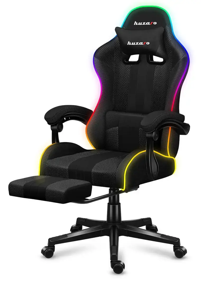 "HUZARO FORCE 4.7 RGB MESH" ŽAIDIMŲ KĖDĖ