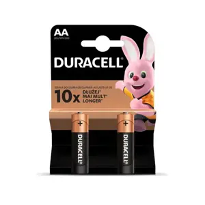 Baterijos DURACELL AA, LR6, 2vnt