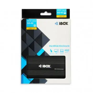 IBOX IEU3F02 I-BOX HD-02 HDD KORPUSAS USB 3.0