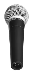 "Shure SM58 Black" scenos / pasirodymų mikrofonas