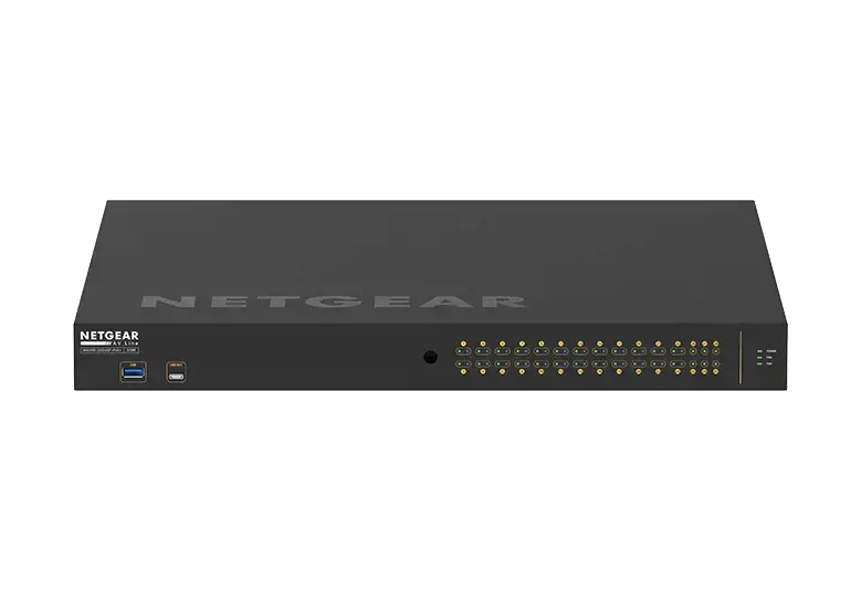 NETGEAR AV Line M4250-26G4XF-PoE+ 24x1G PoE+ 480W 2x1G ir 4xSFP+ valdomas komutatorius