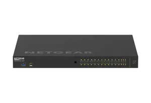 NETGEAR AV Line M4250-26G4XF-PoE+ 24x1G PoE+ 480W 2x1G ir 4xSFP+ valdomas komutatorius