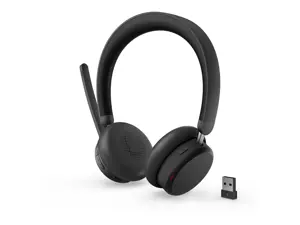 Lenovo Dual-Mode Wireless ANC Headset 6550 (USB-A, Teams) | 4XD1S19777 | Built-in microphone | Blue…