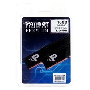 PATRIOT SL Premium DDR4 16GB 3200MHz UDIMM rinkinys su HS 2x8GB