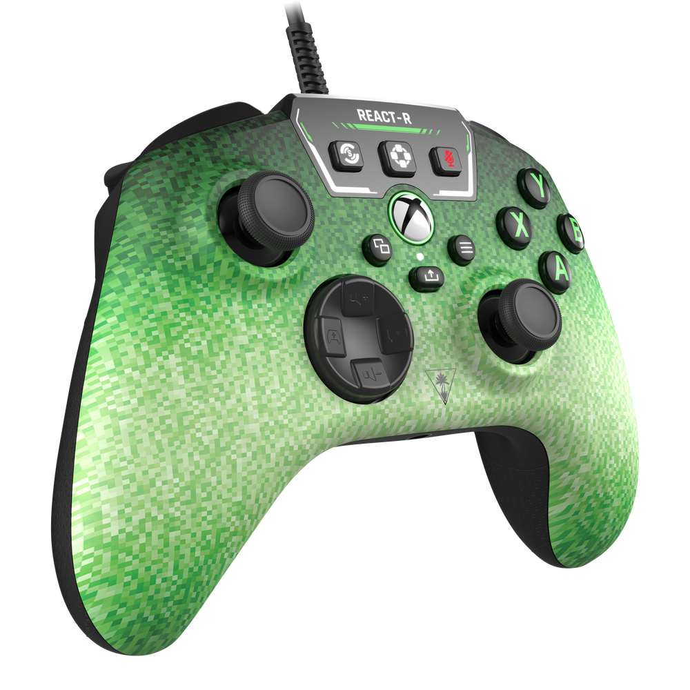 Turtle Beach React-R, Gamepad, PC, Xbox One, Xbox Series S, Xbox Series X, D-pad, Menu button, Share button, View button, Analogue / Digital, Wired, USB
